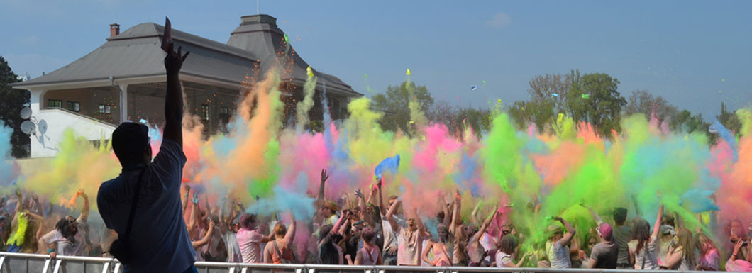 Holi in Halle, 2013